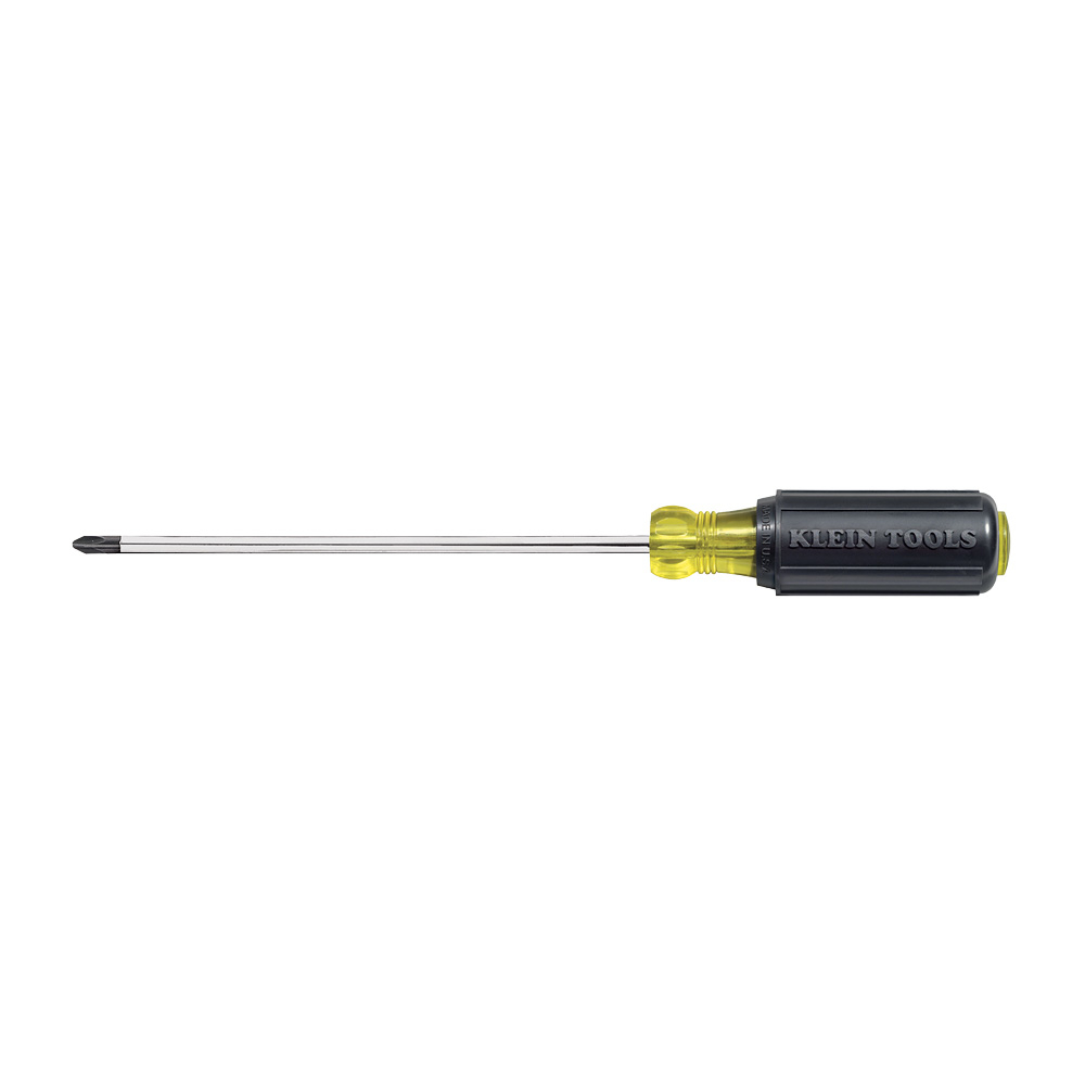 Klein 6036 #3 Phillips Screwdriver, 6-Inch Round Shank