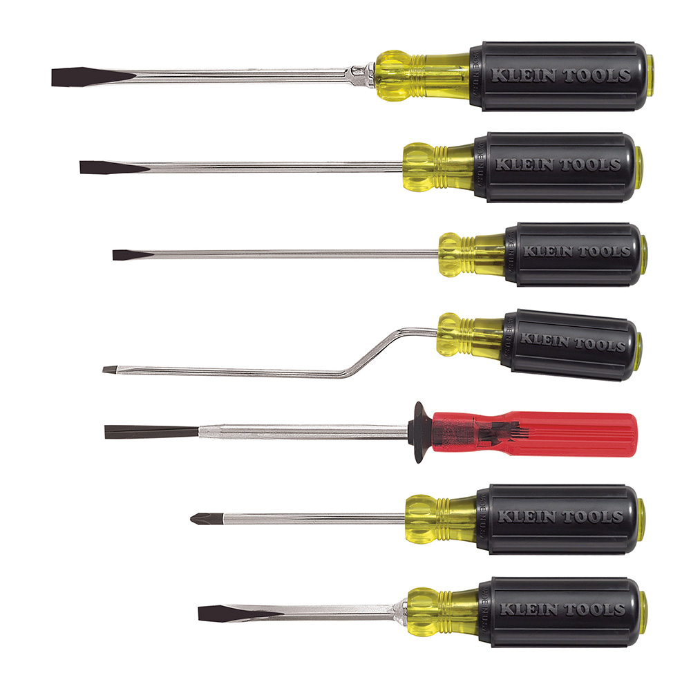 Klein 85077 Screwdriver Set, Multi-Application, 7-Piece