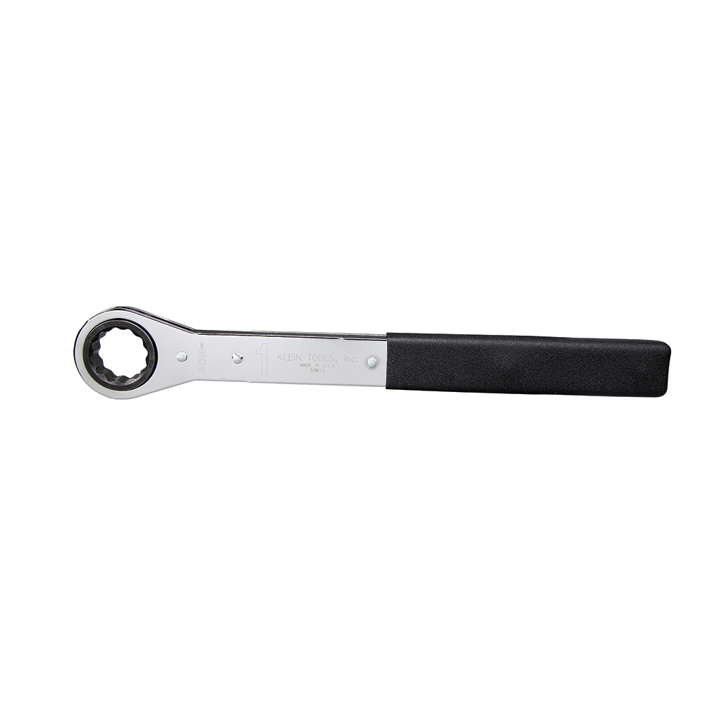 Klein 53873 Ratcheting Box End Wrench, 1-Inch
