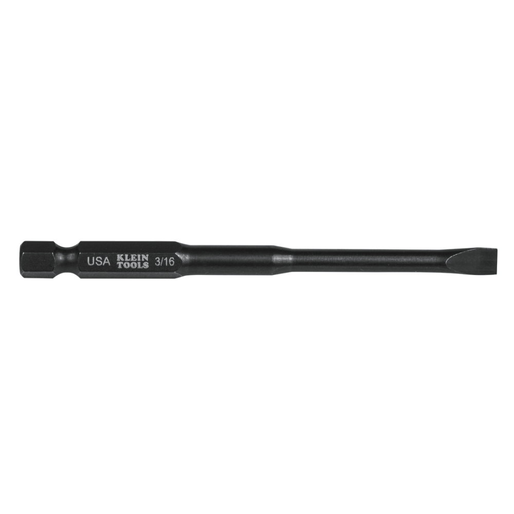 Klein SL316355 3/16-Inch Slotted Drivers, 3-1/2-Inch Bit, 5-Pack