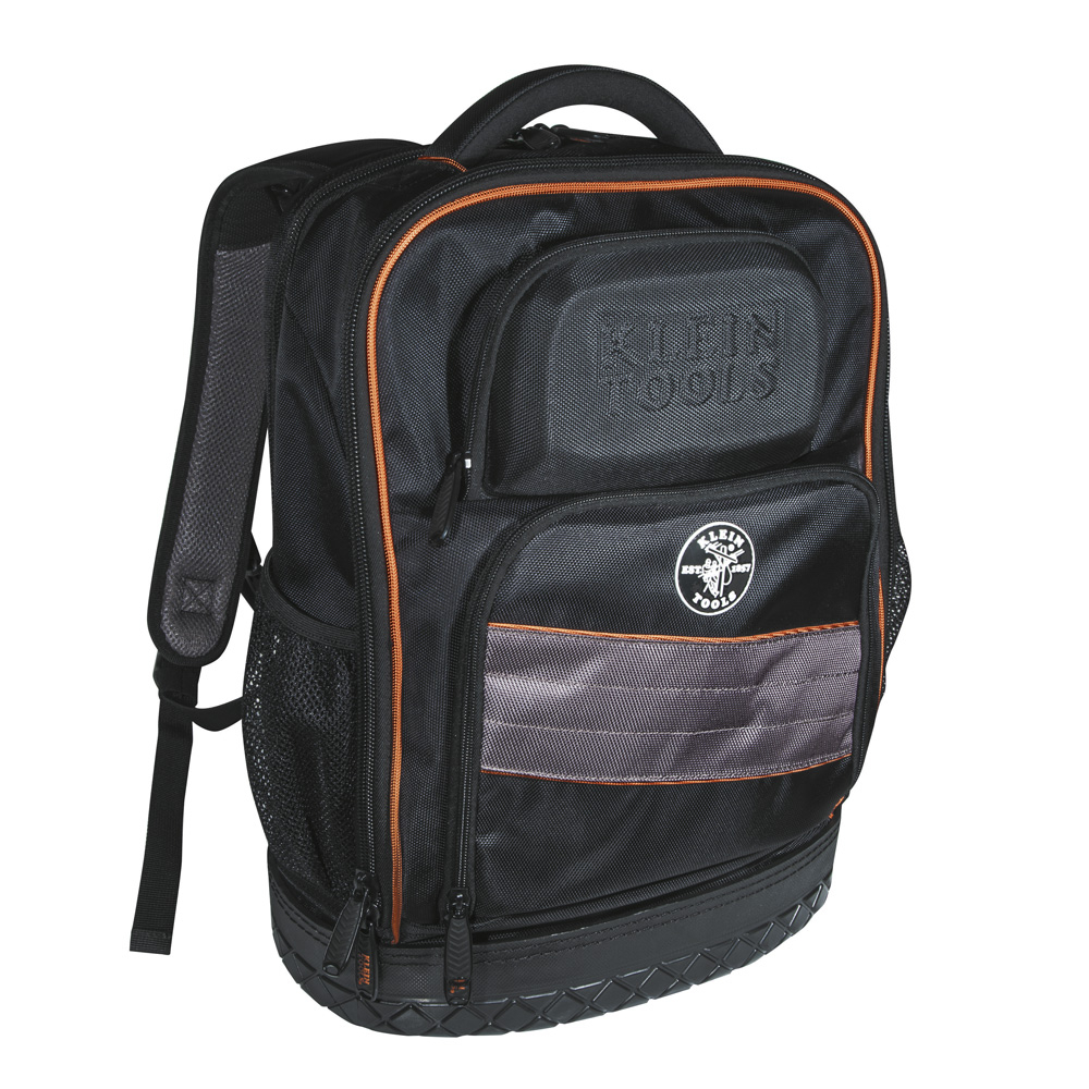 Klein 55456BPL Tradesman Pro™ Backpack / Tool Bag, 25 Pockets, 1-Inch Laptop Pocket