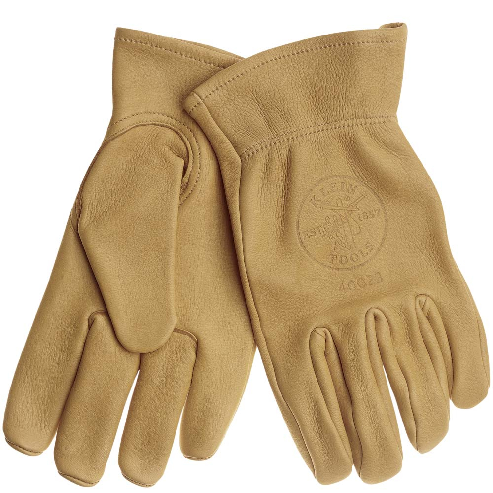 Klein 40023 Cowhide Work Gloves, Extra-Large