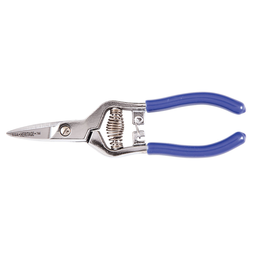 Klein 744 Spring Action Snip, 6-3/4-Inch