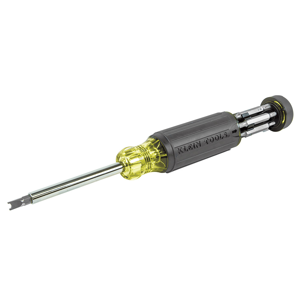 Klein 32291 Multi-Bit Screwdriver, Tamperproof, 15-Piece