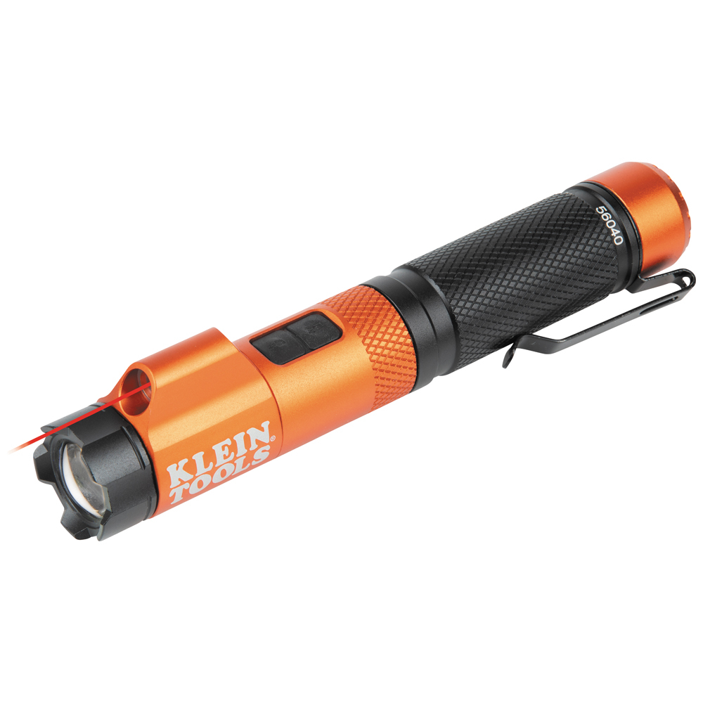 Klein 56040 Rechargeable Focus Flashlight with Laser