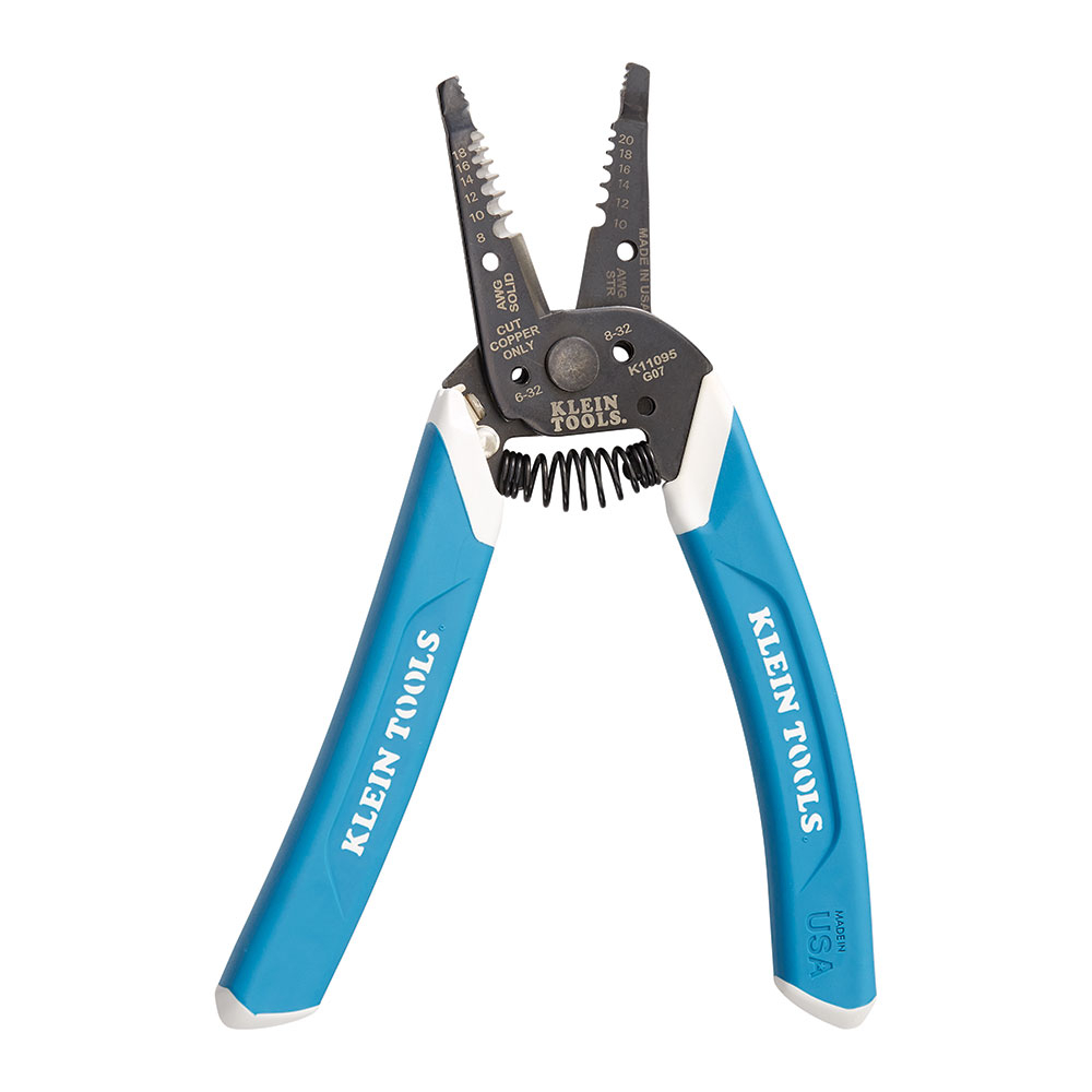 Klein K11095 Klein-Kurve® Wire Stripper / Cutter, 8-20 AWG