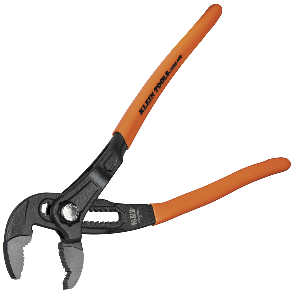 Klein D50510B Quick-Adjust Klaw™ Pump Pliers, 10-Inch