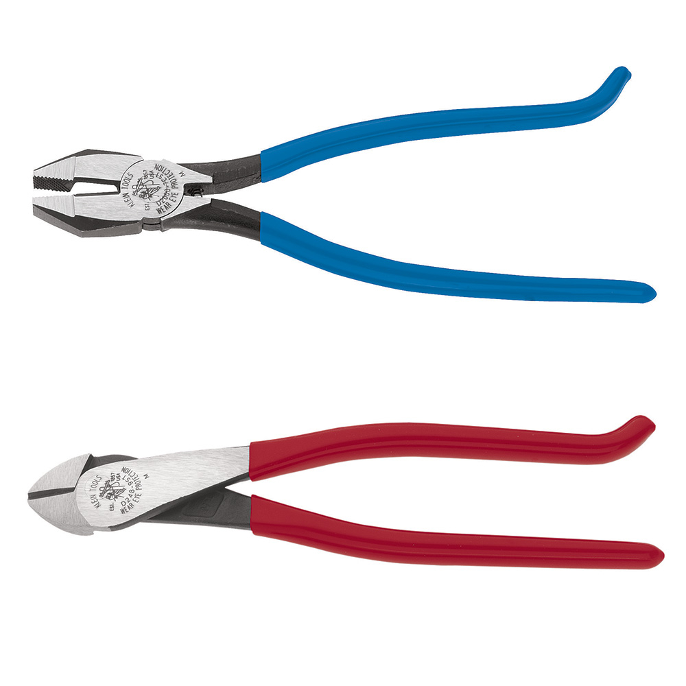 Klein 94508 Ironworker's Pliers 2-Piece Kit
