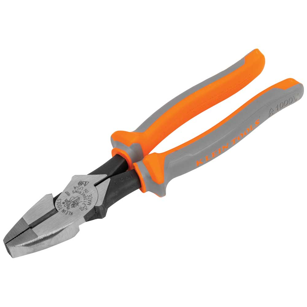 Klein 2139NERINS Insulated Pliers, Side Cutters, 9-Inch