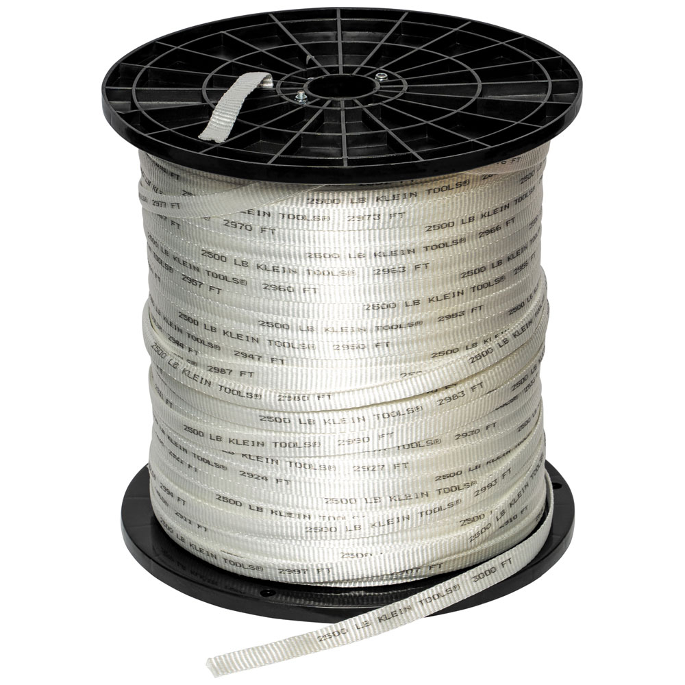 Klein 50142 Conduit Measuring Pull Tape, 2500-Pound x 3000-Foot