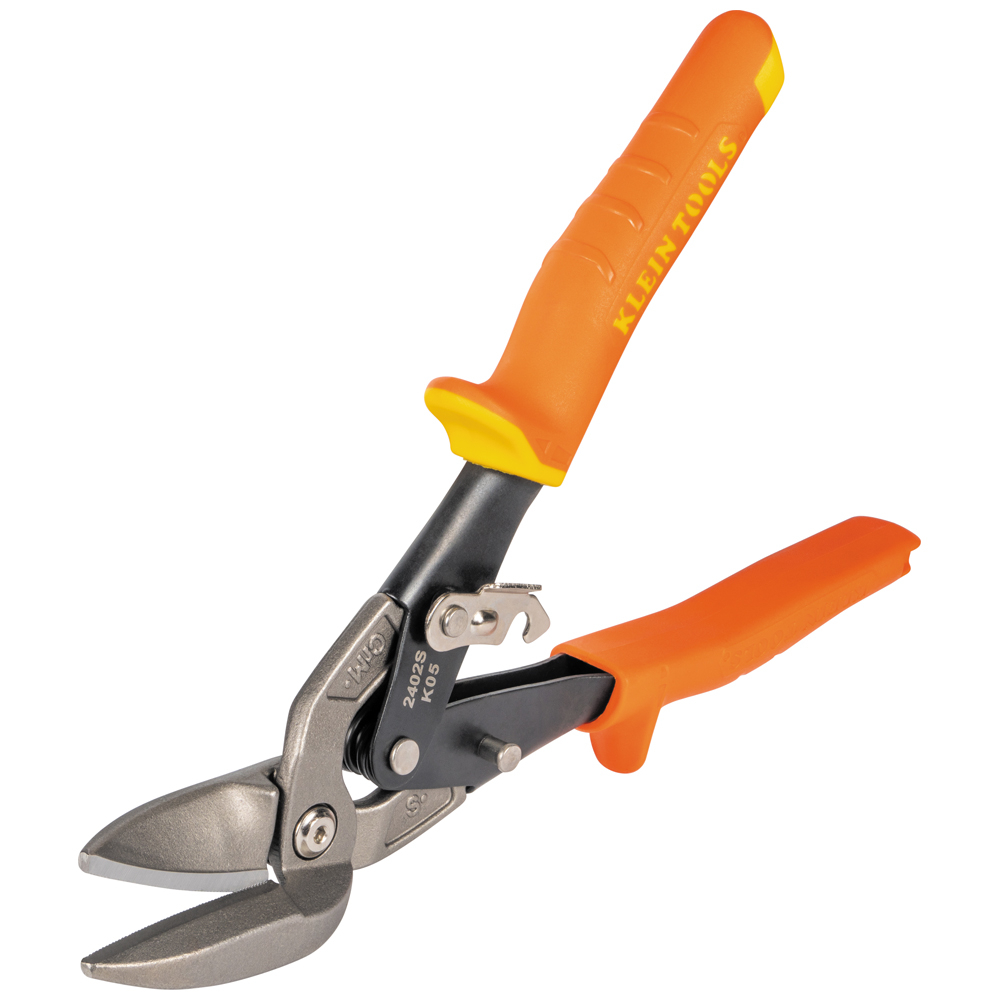 Klein 2402S Offset Straight-Cutting Aviation Snips