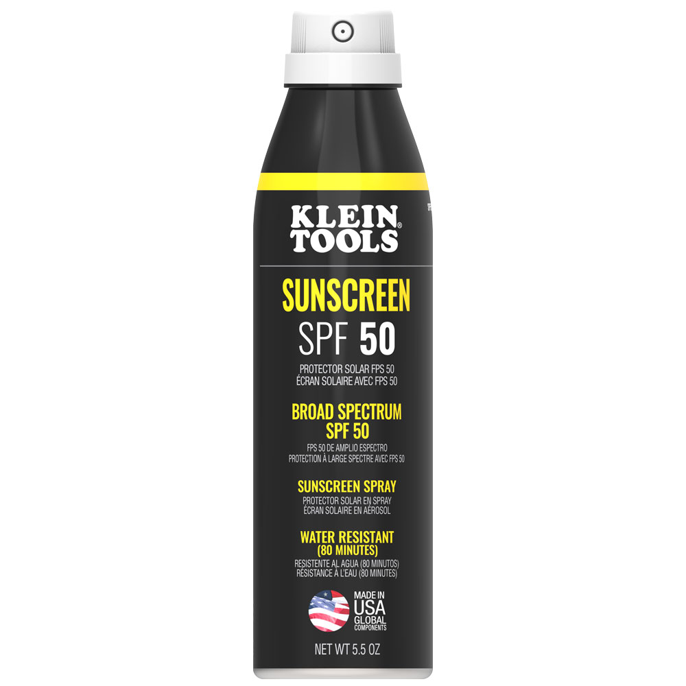 Klein SPF50SPY55 Sunscreen Spray, Broad Spectrum SPF 50, 12-Pack