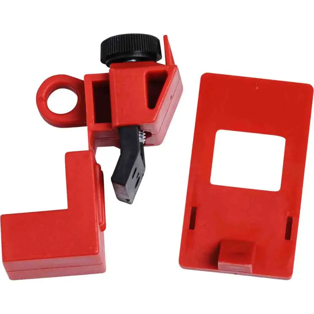 Brady Circuit Breaker Lockout - Clamp On, Flip Cover