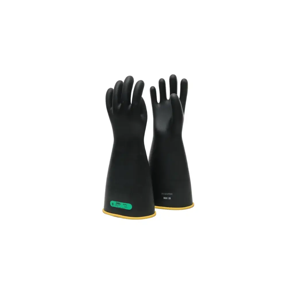 OEL Class 3 Rubber Insulated Electrical Glove, 18", Pair, 26500V