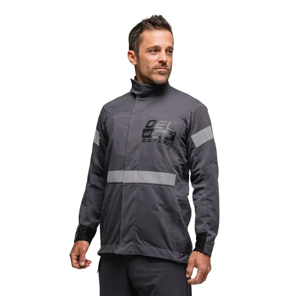 OEL 40 Cal-Black Series GTX- Arc Flash Jacket, GORE-TEX