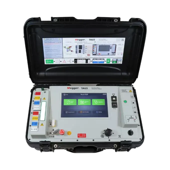 Megger TAU3-PRO true three-phase transformer winding analyzer
