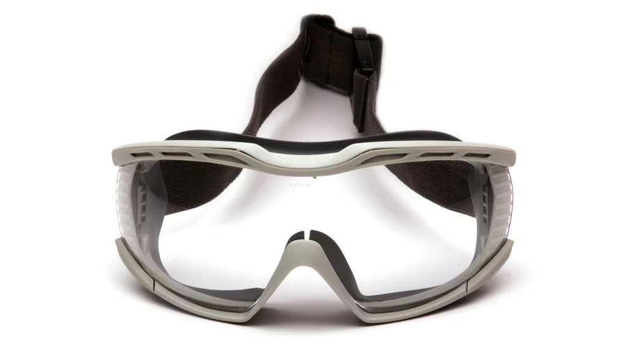 Pyramex G604T2 Capstone® 600 Clear Goggles H2X Anti-fog