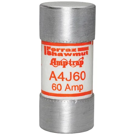 Ferraz Shawmut A4J60 Fuse A4J - Class J - Fast-Acting 600VAC 300VDC 60A Ferrule Amp-Trap®