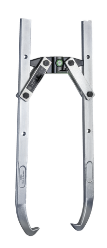 [KKO_Y20-215] KUKKO Y20-215 2-jaw puller with swiveling jaws, up to 420 mm spread, 600 mm reach depth (without hydraulic hollow piston cylinder)