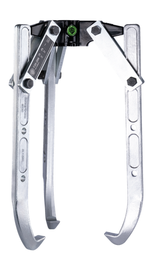 [KKO_Y50-206] KUKKO Y50-206 3-jaw puller with swiveling jaws, up to 1.200 mm spread, 700 mm reach depth (without hydraulic hollow piston cylinder)