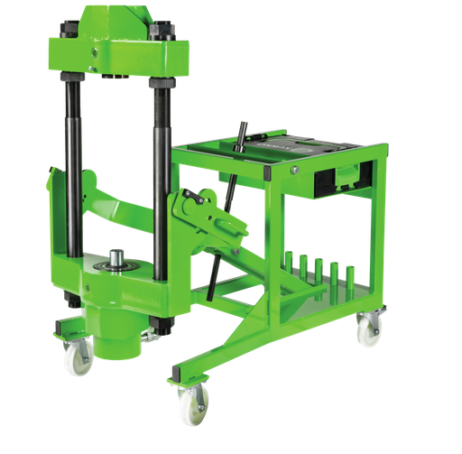 [KKO_Y-AP-75] KUKKO Y-AP-75 Mobile Hydraulic Axle Stem Press "AXLE" with 75 t max. pressing force