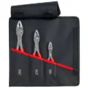 Knipex SET 3 Pc TwinGrip Pliers Set in Tool Roll (00 19 61 V01)