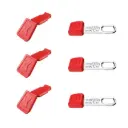 Knipex Set 6 Pc KNIPEXTEND ColorCoded and TetheredTool Clips, Red (00 63 06TCR SBA)(00 63 06 TCR)