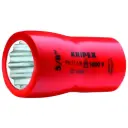 Knipex 3/8" Drive Socket-1000V Insulated 5/8" (98 37 5/8")