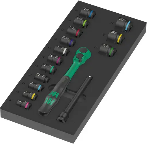 [WER_05150114001] Wera 05150114001 9724 Foam Insert 8010 B Zyklop Comfort Set 1