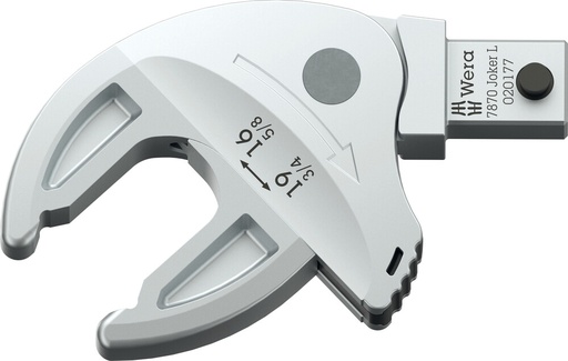 [WER_05020177001] Wera 05020177001 7870 Joker L; Self Adjusting Joker Head; 16-19mm, 9X12 mm