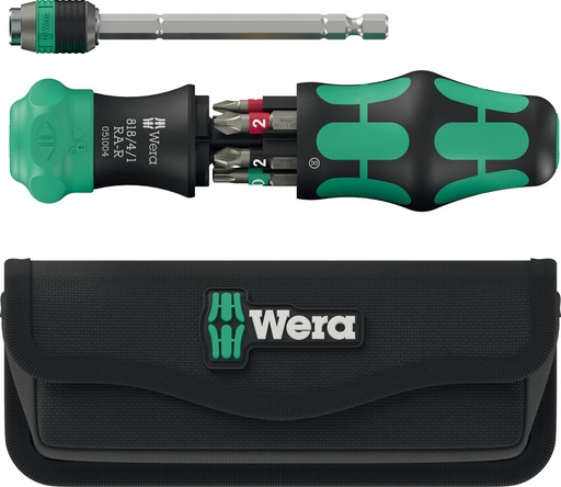 [WER_05051514001] Wera 05051514001 Kraftform Kompakt 20 RA-R With Textile Pouch