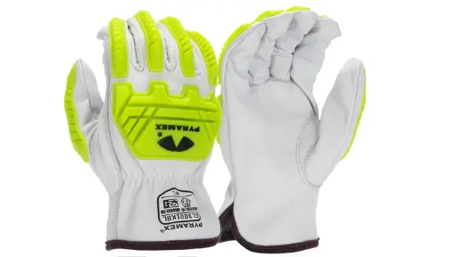 Pyramex GL3001KB - Premium Goatskin Driver Level 2 Impact