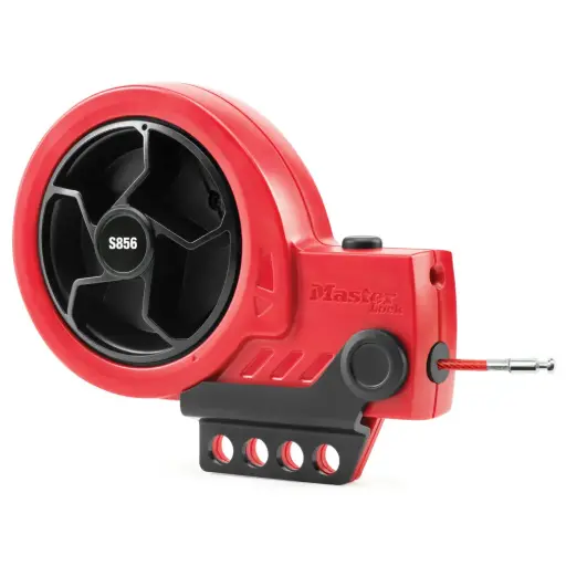 [MST_S856] Master Lock S856 Retractable Cable Lockout, 9ft Steel Core Cable