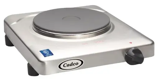 [CDO_KR-S2] Cadco KR-S2 Hot Plate (Single, with Cast Iron Element) 120V