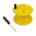 AEMC Empty replacement reel for ground kits (holds up to 500ft of wire) Outer Ø: 7.5" - Inner Ø: 3.75" - Width: 4.56" (5000.18)