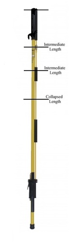 [HFGP-81-814] Hastings 81-814 TEL-O-POLE® Telescopic Shotgun 8' to 14'