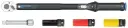 Gedore 3550-UK-LS4 1/2" Torque Wrench Torcoflex UK, Set, 5 pcs, 40-200 Nm / 30-150 ft-lb (3107027)