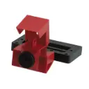 Brady 65321 Oversized Clamp-On Breaker Lockout Single Pole 480/600 V, 6/Pack