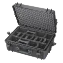 Panaro INT505 CAM Kit with padded dividers and convoluted lid foam for MAX505