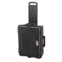 Panaro MAX540H245TR Waterproof polypropylene case with wheels and extendable handle, 23.78×18.62×8.86 inch