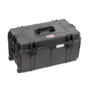 Panaro MAX630 Waterproof polypropylene case with wheels and large fold down handle, 27.63 x 16 x 14.15 inch