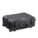 Panaro MAX540H190 Waterproof polypropylene case with wheels and extendable handle, 23.78×18.62×8.86 inch