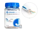 Jonard Tools RJ45 Cat5/5e Pass-Through Connectors, 100 Pcs In Jar (RJ45-5100)