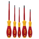 Wiha 32084 5 Piece Insulated SoftFinish Screwdriver Set