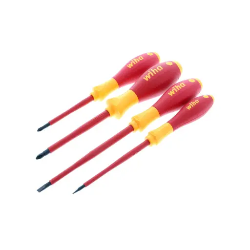 [WIHA_32090] Wiha 32090 4 Piece Insulated SoftFinish Screwdriver Set