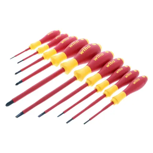 [WIHA_32093] Wiha 32093 10 Piece Insulated SoftFinish Screwdriver Set