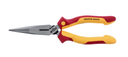 Wiha 32923 Insulated Industrial Long Nose Pliers w/ Cutters 8"