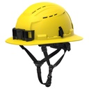 Milwaukee 48-73-1652 BOLT™ Yellow Full Brim Vented Safety Helmet – Type 2, Class C