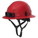 Milwaukee 48-73-1659 BOLT™ Red Full Brim Safety Helmet – Type 2, Class E