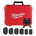 Milwaukee 49-16-2661MX 1/4" - 7/8" Streamline® ACR Pivoting Press Ring Kit for M18™ FORCE LOGIC™ Press Tool
